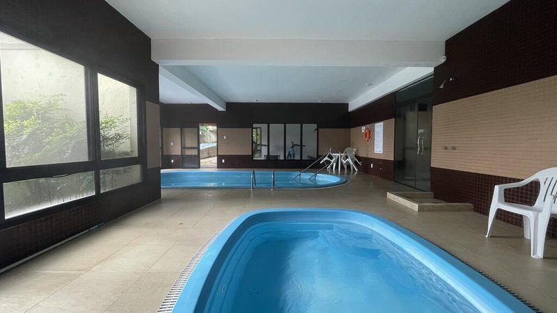 Apartamento com 2 dormitórios á 150m da Rua Coberta em Gramado Coronel Theobaldo Fleck Gramado - Piscina coberta