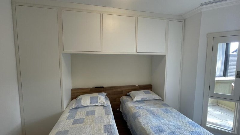 Apartamento com 2 dormitórios á 150m da Rua Coberta em Gramado Coronel Theobaldo Fleck Gramado - Dormitorio
