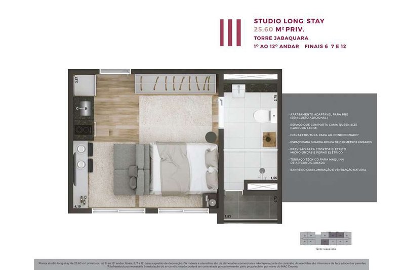 Studio a venda - Vila da Suade - 1 dormitório 26m² Jabaquara São Paulo - 