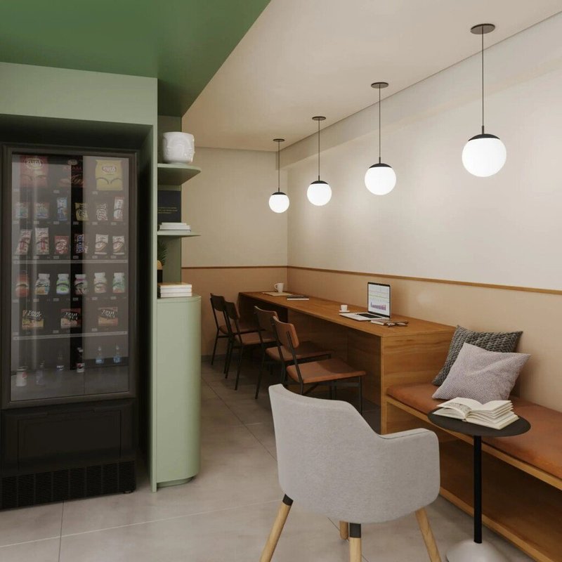 Studio pronto para morar ou investir no Brooklin com 47,60 m² Rua Pássaros e Flores São Paulo - 
