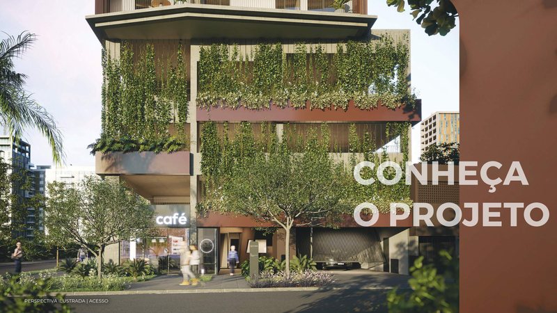 Studios 39,34 m² na melhor localização do Brooklin pronto para morar Rua Pássaros e Flores São Paulo - 