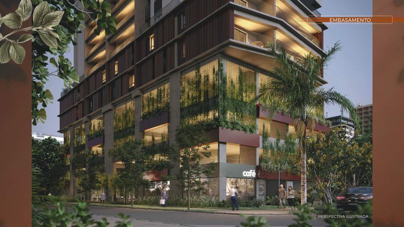 Studio 47,59 m² pronto para morar na melhor localização do Brooklin Rua Pássaros e Flores São Paulo - 