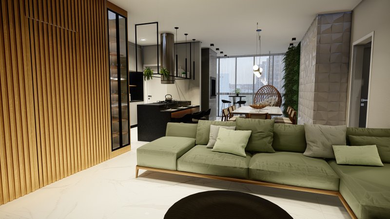 APARTAMENTO COM 1 SUÍTE MAIS 1 DORMITÓRIO NA SANTA RITA - Brusque - 