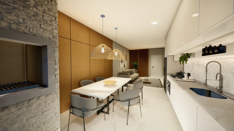 APARTAMENTO COM 1 SUÍTE MAIS 1 DORMITÓRIO NA SANTA RITA - Brusque - 