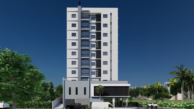 APARTAMENTO COM 1 SUÍTE MAIS 1 DORMITÓRIO NA SANTA RITA - Brusque - 