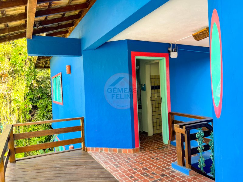 Casa Grandiosa Pé na Areia na Praia de Juquehy com Amplo Jardim - LOCAÇÃO MENSAL - São Sebastião - 
