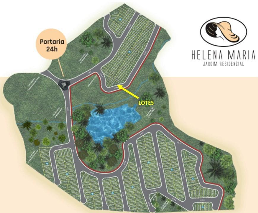Terreno &agrave; venda,318m&sup2;- Condom&iacute;nio Helena Maria - Sorocaba - SP Alameda Ravenna Sorocaba - 