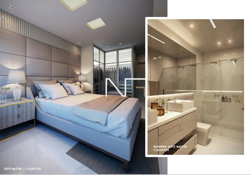 Lançamento - Taj Home Resort | Apartamento 3 suítes com lazer de resort e vista mar Rodovia do Sol Vila Velha - 
