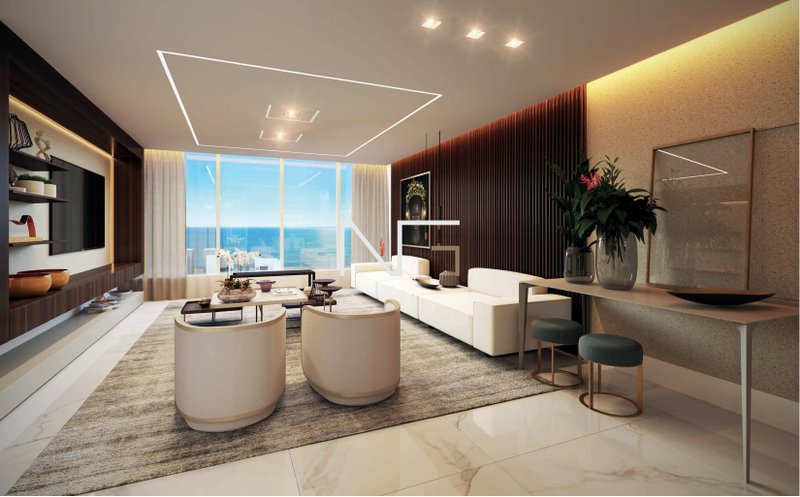 Lançamento - Taj Home Resort | Apartamento 3 suítes com lazer de resort e vista mar Rodovia do Sol Vila Velha - 