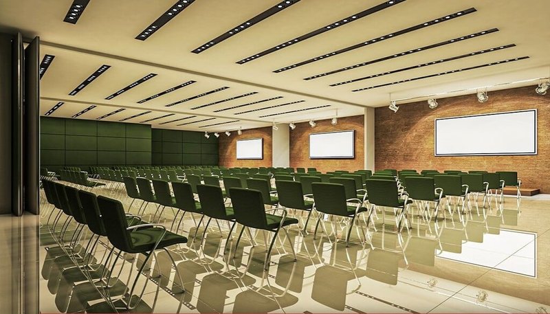 Apartamento Hilton Garden - Residencial 2 dormitórios 64m² 284 Itapema - Auditorio