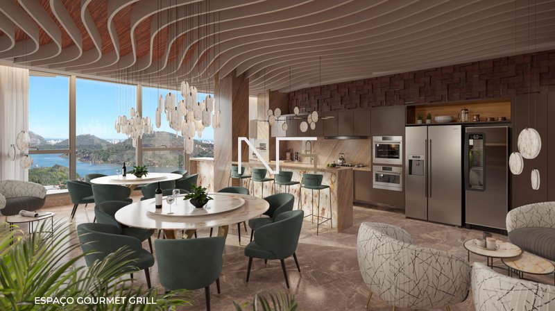 Lançamento - Una Residence | Luxuoso Apartamento 4 suítes com vista panorâmica Avenida Marechal Mascarenhas de Moraes Vitória - 