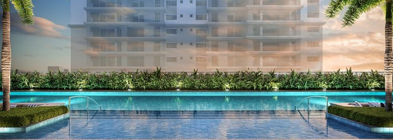 Apartamento Living Address Alto do Ipiranga 75m² 2D Marquês Olinda São Paulo - Piscina