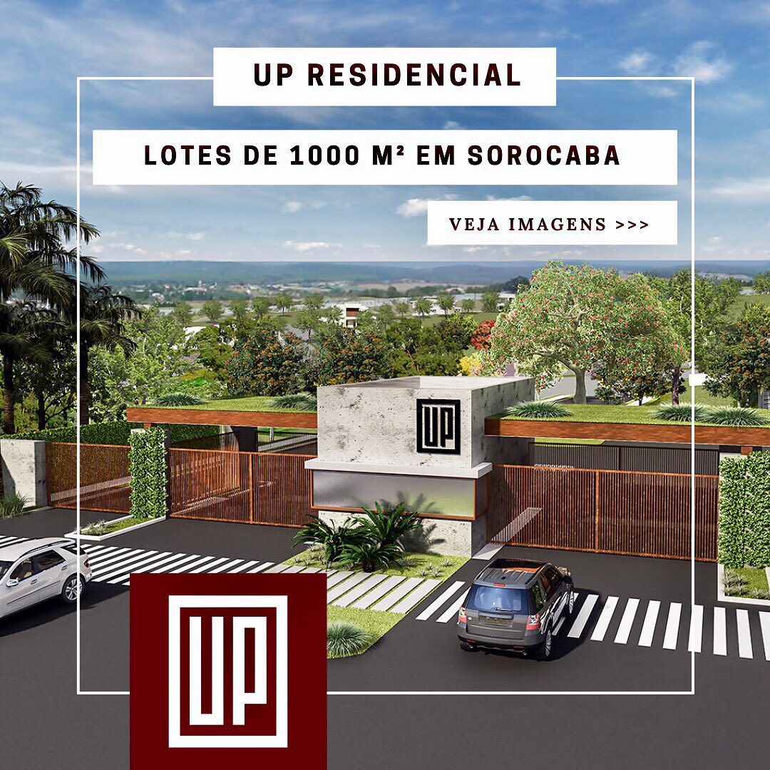 Terreno &agrave; venda,1045m&sup2;- Condom&iacute;nio UP Residencial - Sorocaba - SP Rodovia João Leme dos Santos Sorocaba - 