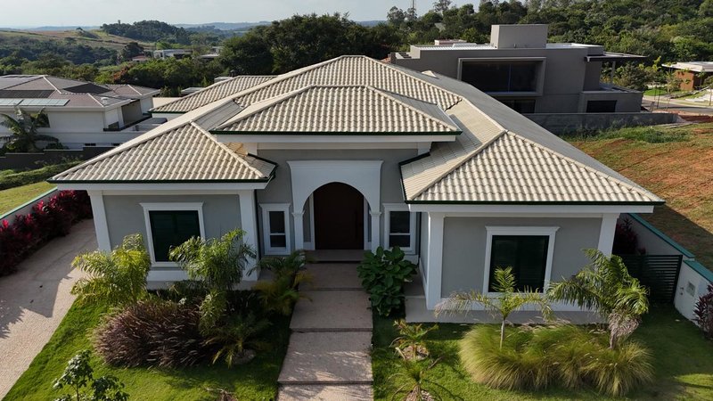 Magnífica Casa em Estilo Neo Colonial no Condomínio Pedra Alta, Campinas Rua Caio Prado Junior Campinas - 
