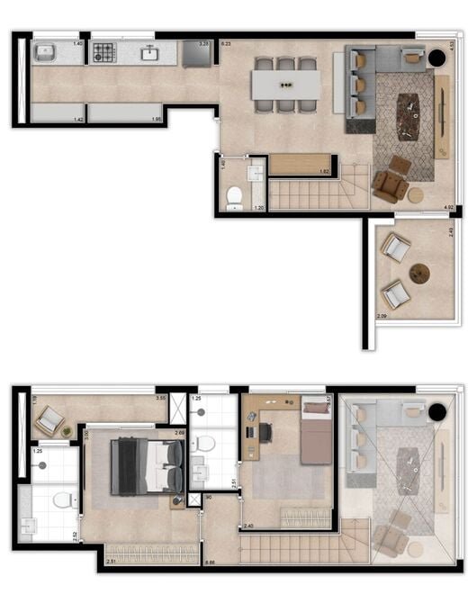 Indi 70 um Duplex Incrível Avenida Indianópolis São Paulo - 