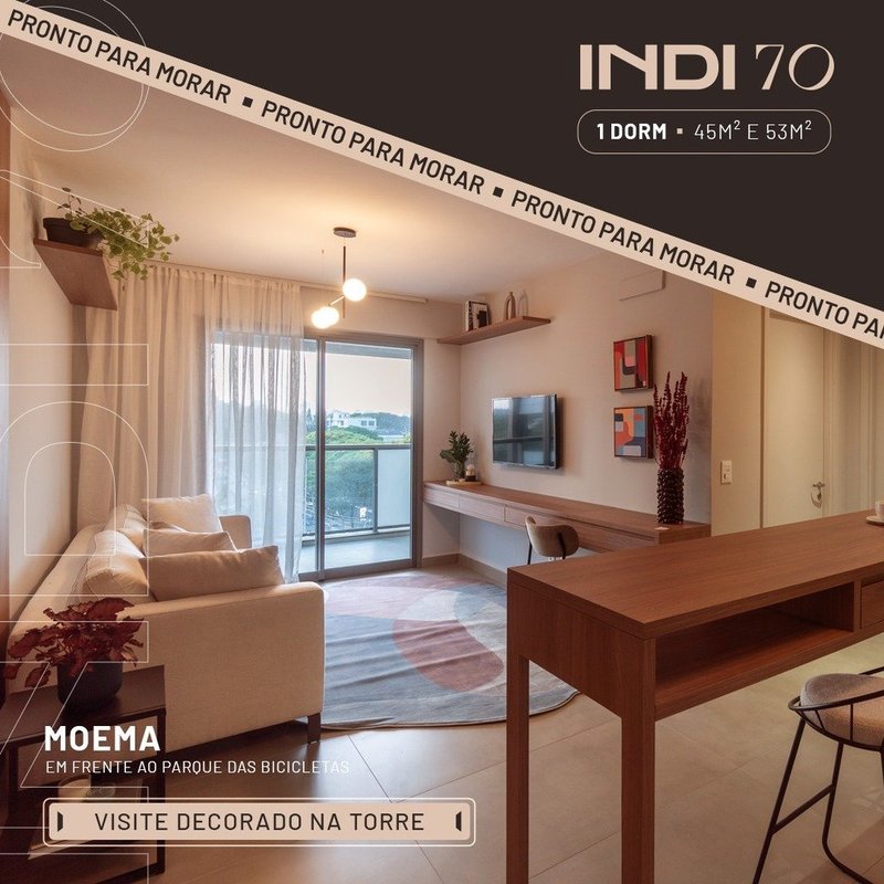 Indi 70 Duplex 1 Suíte Avenida Indianópolis São Paulo - 