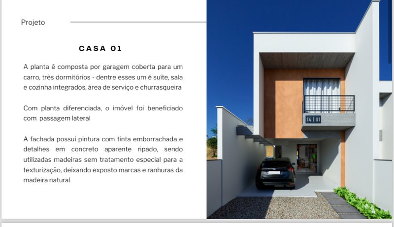 SOBRADO COM 1 SUÍTE MAIS 2 DORMITÓRIOS NO RIO BRANCO - Brusque - 