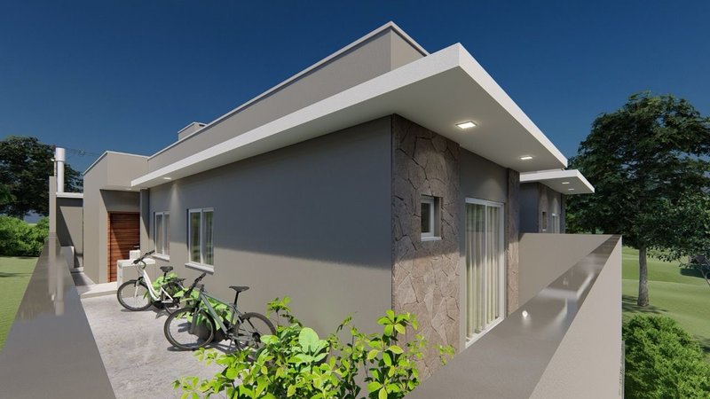 CASA COM 1 SUÍTE MAIS 2 DORMITÓRIOS NO RIO BRANCO - Brusque - 