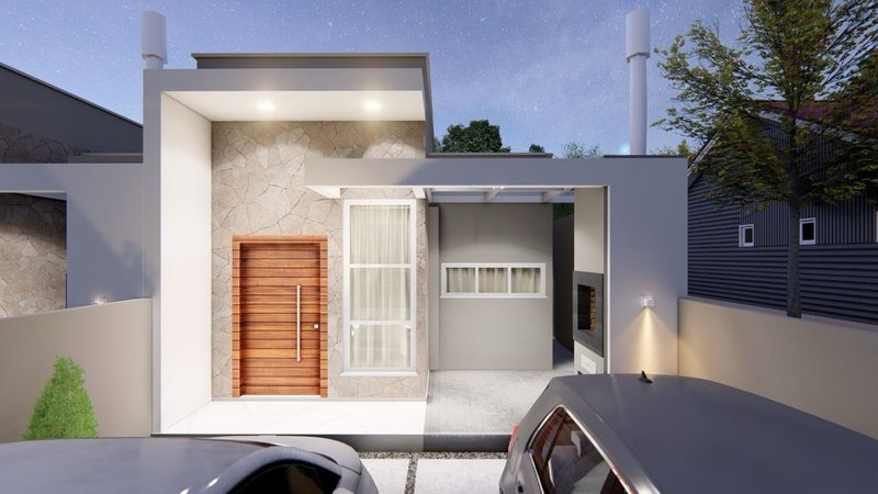 CASA COM 1 SUÍTE MAIS 2 DORMITÓRIOS NO RIO BRANCO - Brusque - 