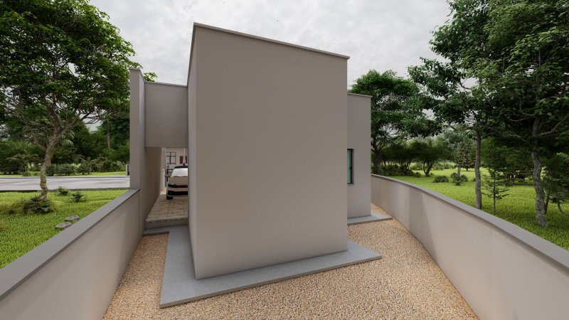 CASA COM 2 DORMITÓRIOS NO LAGEADO BAIXO - Guabiruba - 