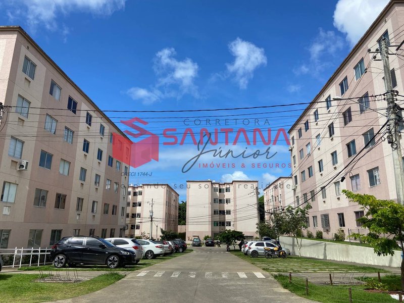 Apartamento 2/4 semi mobiliado no Caji.  (INDISPONÍVEL) Rua José Leite Lauro de Freitas - 