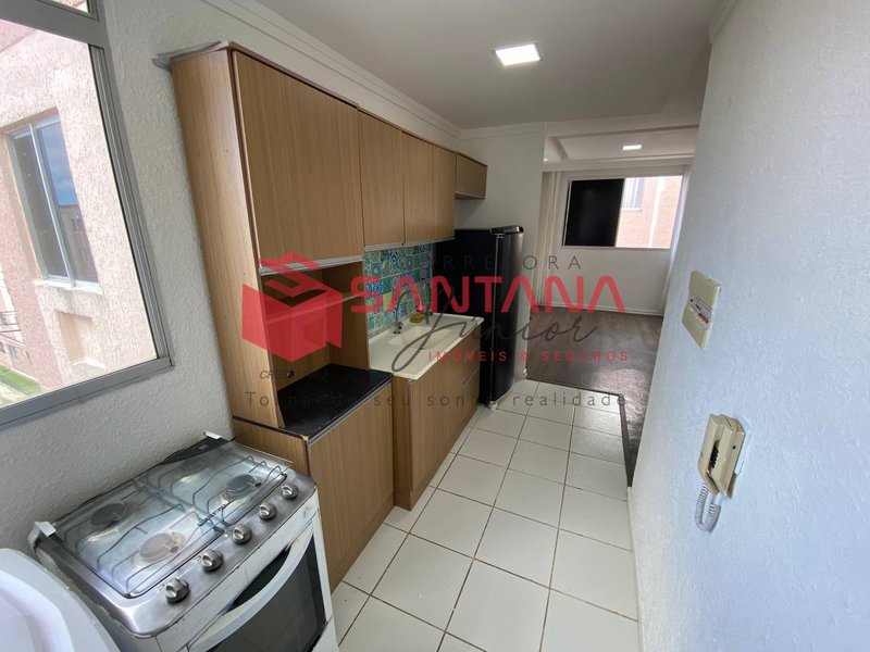 Apartamento 2/4 semi mobiliado no Caji.  (INDISPONÍVEL) Rua José Leite Lauro de Freitas - 