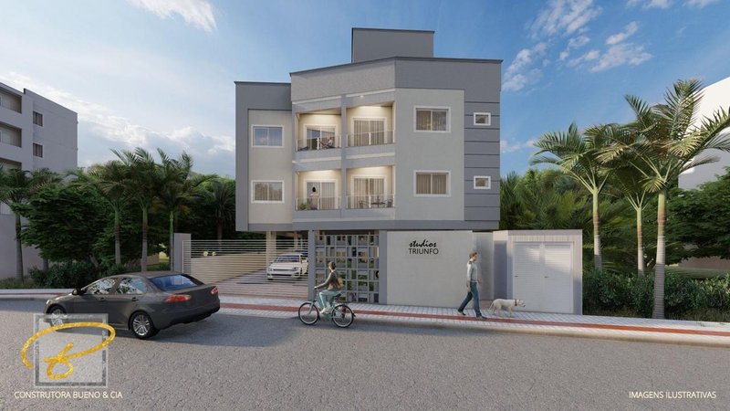 APARTAMENTO FLAT 1 DORMITÓRIO NA SANTA TEREZINHA - Brusque - 