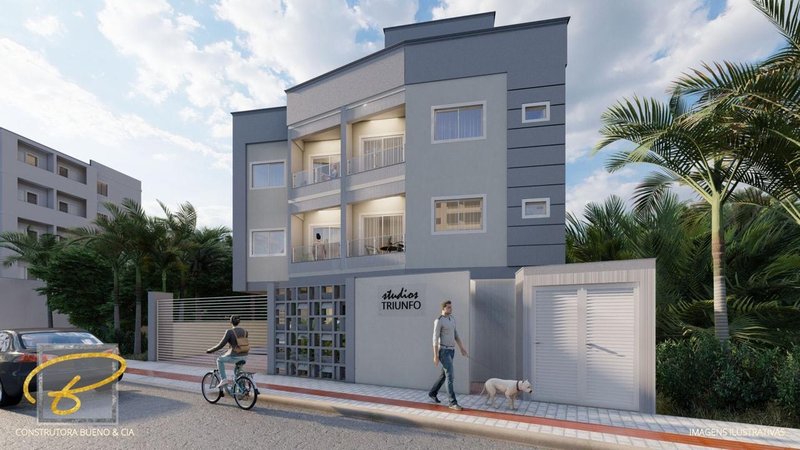 APARTAMENTO FLAT 1 DORMITÓRIO NA SANTA TEREZINHA - Brusque - 