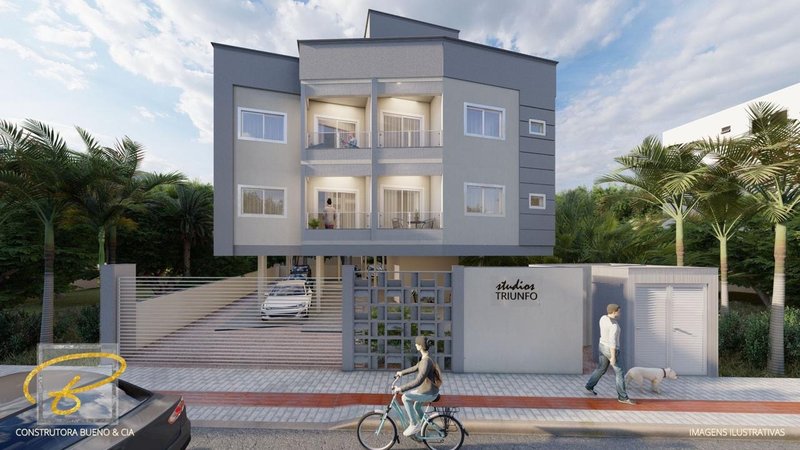 APARTAMENTO FLAT 1 DORMITÓRIO NA SANTA TEREZINHA - Brusque - 