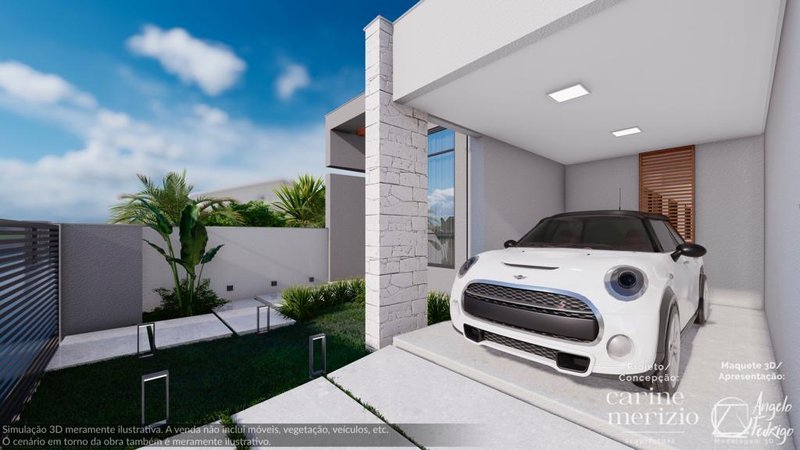 CASA COM 1 SUÍTE MAIS 2 DORMITÓRIOS NO CENTRO - Guabiruba - 