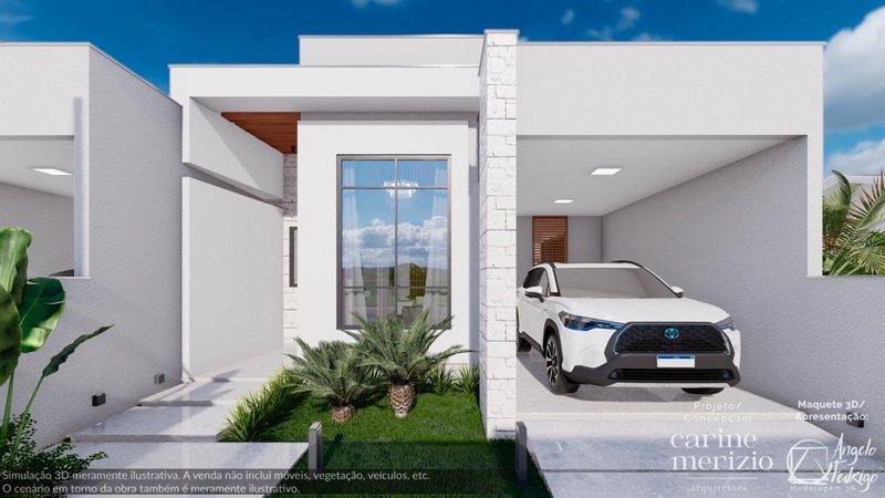 CASA COM 1 SUÍTE MAIS 2 DORMITÓRIOS NO CENTRO - Guabiruba - 