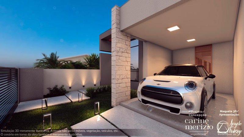 CASA COM 1 SUÍTE MAIS 2 DORMITÓRIOS NO CENTRO - Guabiruba - 