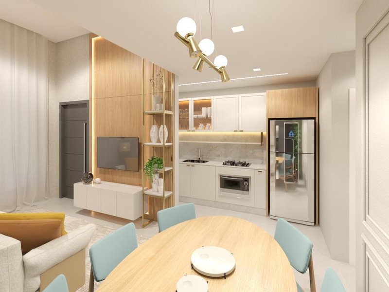 CASA COM 1 SUÍTE MAIS 2 DORMITÓRIOS NO CENTRO - Guabiruba - 