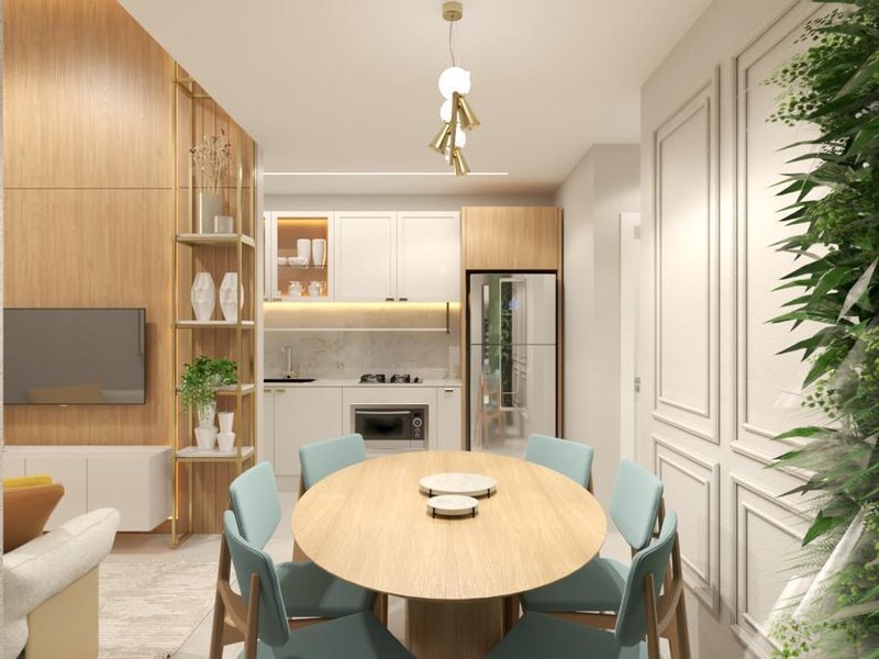 CASA COM 1 SUÍTE MAIS 2 DORMITÓRIOS NO CENTRO - Guabiruba - 