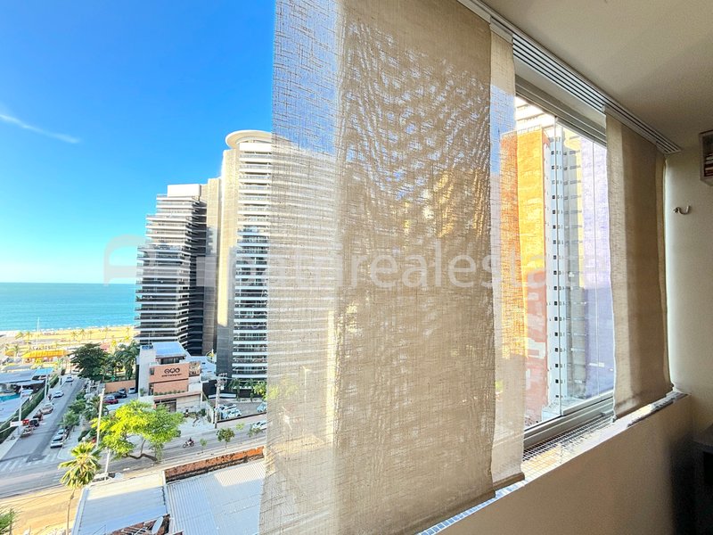 Flat Vista Mar Mobiliado 51 m² a uma quadra da Av. Beira Mar. Meireles - Fortaleza – CE Rua Tibúrcio Cavalcanti Fortaleza - 