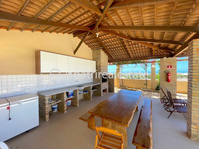 Apartamento Vista mar 112 m² Mobiliado 3 quartos 2 wc 1 vaga. Porto das Dunas - Aquiraz CE Av. Camurupim Aquiraz - 