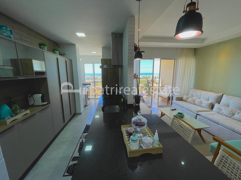 Apartamento Vista mar 112 m² Mobiliado 3 quartos 2 wc 1 vaga. Porto das Dunas - Aquiraz CE Av. Camurupim Aquiraz - 