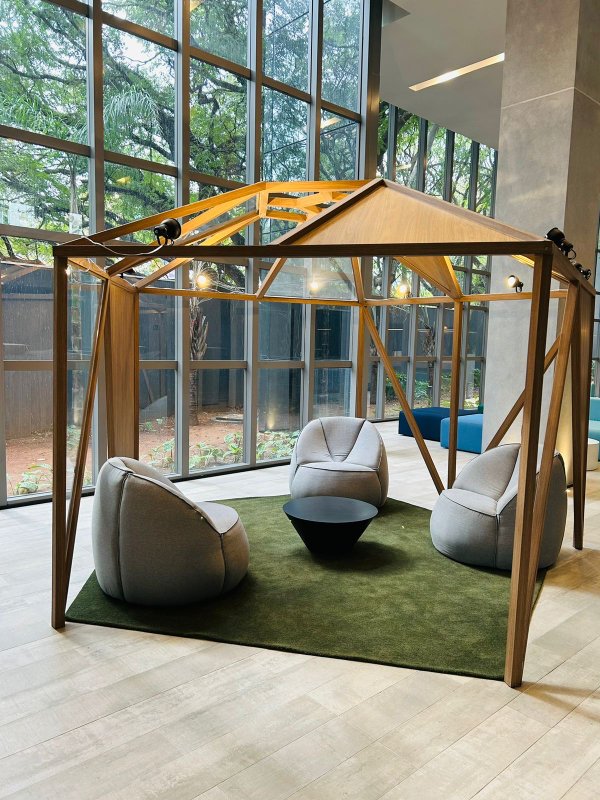 Studio Garden com localização privilegiada no metro Paraíso Avenida Bernardino de Campos São Paulo - 