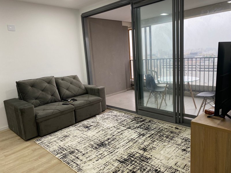 ARQ VILA MARIANA, 63m² COM UMA VISTA INCRIVEL Rua Jorge Tibiriçá São Paulo - SALA