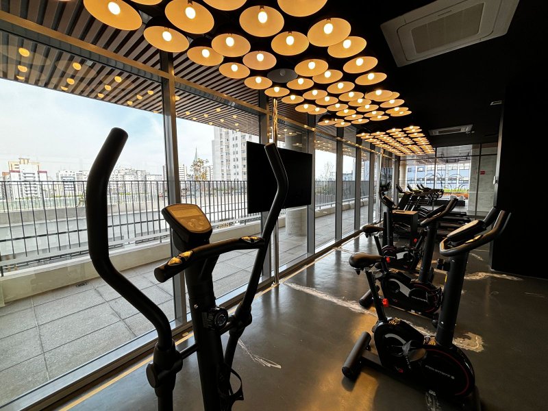 ARQ VILA MARIANA, 63m² COM UMA VISTA INCRIVEL Rua Jorge Tibiriçá São Paulo - FITNESS COM AR CONDICIONADO