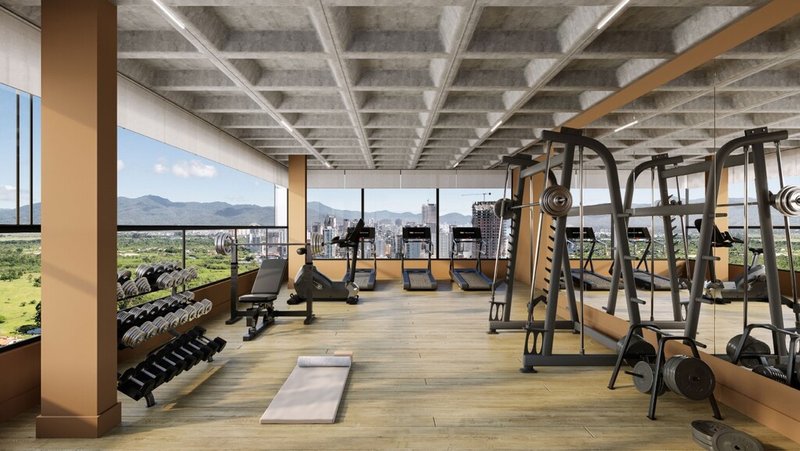 Apartamento Due Fiori 3 suítes 100m² Bertholdo Baron Porto Belo - Fitness