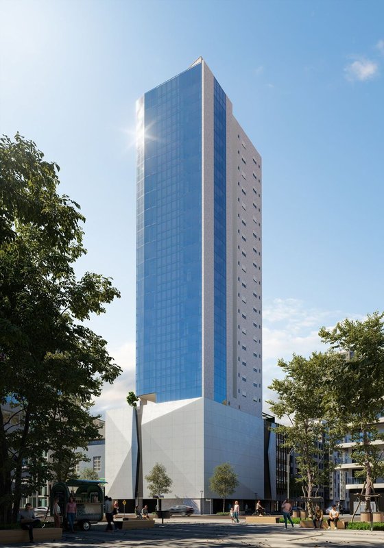 Apartamento Blue Tower 3 suítes 124m² Alcides Cláudio Sgrot Porto Belo - Fachada