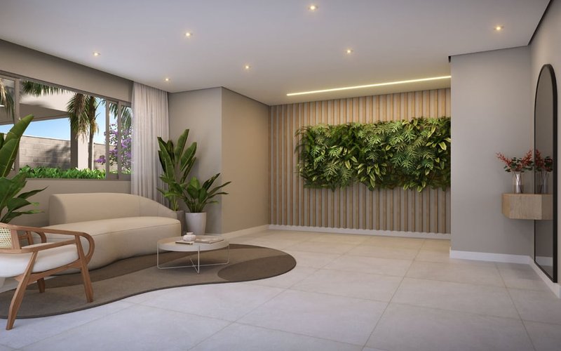 Apartamento Mérito Vila Mascote 1 dormitório 34m² Doutor Djalma Pinheiro Franco São Paulo - Hall