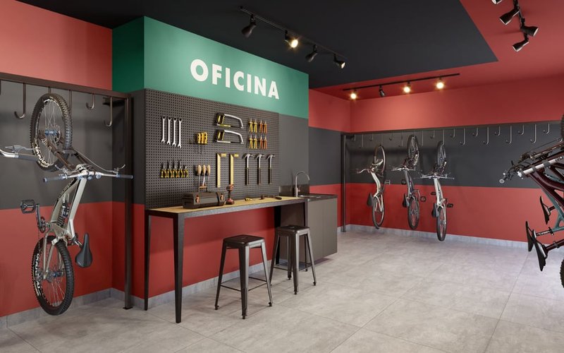 Apartamento Mérito Vila Mascote 1 dormitório 34m² Doutor Djalma Pinheiro Franco São Paulo - Oficina