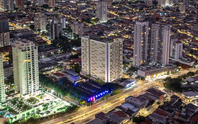 Apartamento Mérito Vila Mascote 1 dormitório 34m² Doutor Djalma Pinheiro Franco São Paulo - Aerea