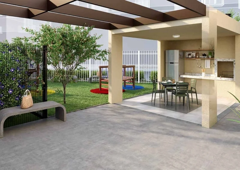 Apartamento Portal Pacaembu Vila Pompéia 2 dormitórios 35m² dos Americanos São Paulo - Churrasqueira