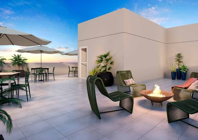 Apartamento Portal Pacaembu Vila Pompéia 2 dormitórios 35m² dos Americanos São Paulo - Fire place