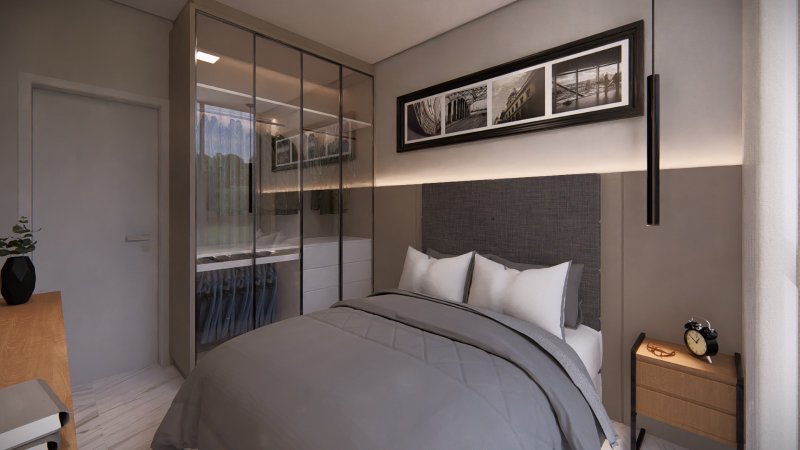 APARTAMENTO COM 1 SUÍTE MAIS 1 DORMITÓRIO NA NOVA BRASÍLIA - Brusque - 