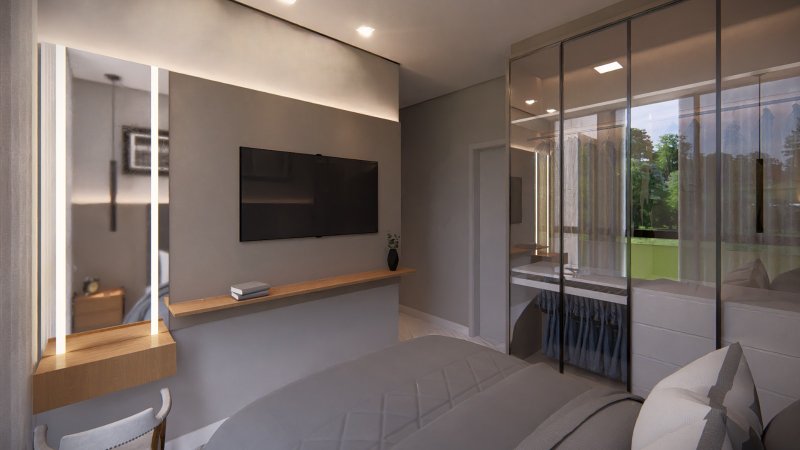 APARTAMENTO COM 1 SUÍTE MAIS 1 DORMITÓRIO NA NOVA BRASÍLIA - Brusque - 