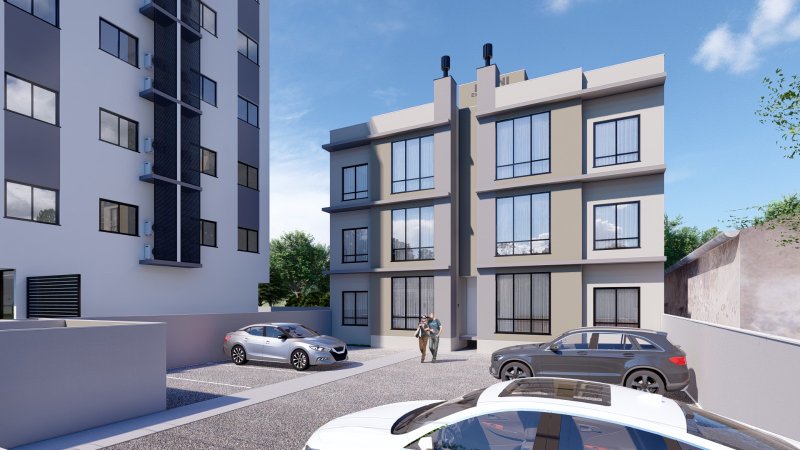 APARTAMENTO COM 2 DORMITÓRIOS NO LIMOEIRO - Brusque - 